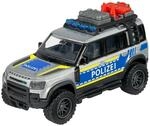 Majorette Auto Land Rover Defender 90 Police (12,5 cm) - gro&szlig;es Polizeiauto mit