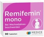 Remifemin mono 90 Tabletten - Medikament f&uuml;r Wechseljahre - bei leichten bis