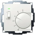 Eberle UP-Raumregler UTE 1011 (RAL 9010 gl&auml;nzend, Ma&szlig;e 55x55,...