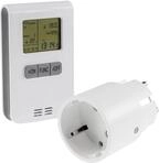ChiliTec Thermostat Funk Set mit Steckdose Funksteckdose mit Temperatur...