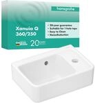 hansgrohe Xanuia Q - Handwaschbecken, kleines Waschbecken 360 x 250 x 105 mm mit