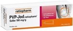 PVP-Jod-ratiopharm&reg; Salbe: keimt&ouml;tende Wirkung bei oberfl&auml;chlichen Wunden,