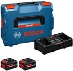 Bosch EXPERT 18V System Hochleistungs-Starter-Set: EXBA18V-80 + 1x ultraschnelles