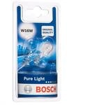 Bosch W16W Pure Light Halogen-Gl&uuml;hlampe f&uuml;r Auto-Scheinwerfer, 12 V 16 W, in