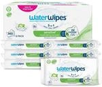WaterWipes Sensitive+ Hydrating Boost Wipes, 99% Wasser, 6 Pack | 3-in-1: reinigt,