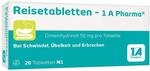 Reisetabletten &ndash; 1 A Pharma &reg; Arzneimittel bei Schwindel, &Uuml;belkeit und...