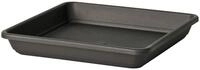 Euro3Plast 1710.62 Untersetzer 40 cm, Krea quadratisch, anthrazit
