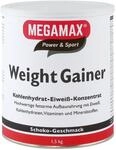 Megamax Weight Gainer Schoko 1,5 kg - Dein Mass Gainer zur Zubereitung eines