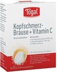 Togal Kopfschmerz-Brause + Vitamin C zur Behandlung bei leichten bis m&auml;&szlig;ig...