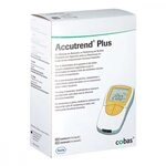 Accutrend Plus, 1 Ger&auml;t - 4 Kontrollwerte mg/dl