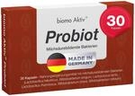 biomo Aktiv Probiot 30 Kapseln &ndash; zur Unterst&uuml;tzung der Darmflora, mit 6