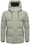 STONE HARBOUR Herren Winterjacke wasserabweisende warme Steppjacke mit magnetischen