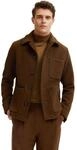 bugatti Herren Overshirt 872200-81081 Regular Fit Umlegekragen Knopfleiste