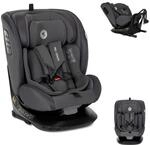 Lorelli Kindersitz Monza i-Size (40-150cm) Isofix, Anti-Rebound-B&uuml;gel, drehbar grau