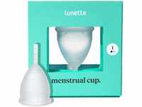 Lunette Menstruationstasse - Klar - Model 1 für leichte Blutung – (EN...