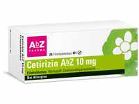 Cetirizin AbZ 10 mg Filmtabletten: Zur Behandlung von Heuschnupfen und...