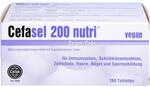 Cefasel 200 nutri Selen-Tabs Tabletten f&uuml;r Immunsystem, Schilddr&uuml;senfunktion,