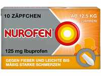 NUROFEN Junior 125 mg Zäpfchen zur Linderung von Fieber & Schmerzen 10 St.