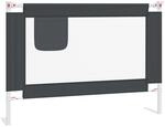 vidaXL Kinderbettgitter 90x25 cm, Rausfallschutz f&uuml;r 18 Monate bis 5 Jahre,