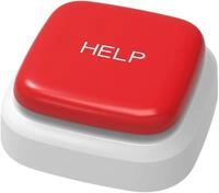 Lupus Electronics LUPUSEC Notfallbutton - L&ouml;st Sofort (Stillen) Alarm aus - -