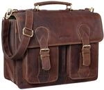 STILORD Kronos Aktentasche Leder Herren Lehrertasche Leder-Tasche B&uuml;ro Business