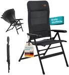 Skandika Klappstuhl Lepola | Campingstuhl faltbar aus Aluminium,...