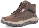 Skechers Santoro Hopkins Wanderstiefel f&uuml;r Herren, Cocoa Leather Synthetic Mesh, 45