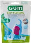 Gum Easy Flossers Forcel Zahnseide, 30 St&uuml;ck