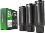 HASKYY Z&uuml;ndkerzenschl&uuml;ssel Magnetisch Zw&ouml;lfkant Nuss Set 14-16-18mm - 3/8 Zoll