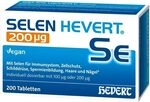 Selen Hevert 200 &micro;g Tabletten, 200 St. Tabletten | f&uuml;r Immunsystem,...
