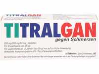 TITRALGAN TITRALGAN Tabletten gegen Schmerzen - 20 St Tabletten 02653278