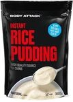 Body Attack Instant Rice Pudding Neutral, 3 kg - Veganer Reispudding f&uuml;r Fr&uuml;hst&uuml;ck