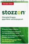 Stozzon Chlorophyll-Dragees 20 mg &uuml;berzogene Tabletten &ndash; Mundgeruch und