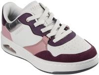 Skechers Women's Uno Ctl-Subtle Shimmer Sneaker, Rosa / Multi, 37.5 EU