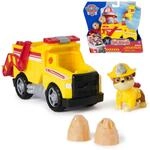 PAW PATROL &ndash; Fire Rescue Rubbles Feuerwehr-Truck mit Schaufel und Rubble