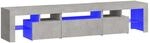 vidaXL TV Schrank mit LED-Leuchten Lowboard TV M&ouml;bel Tisch Board Sideboard