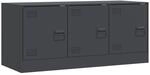 vidaXL TV Schrank, Lowboard f&uuml;r Fernseher, Fernsehtisch mit Stauraum,...