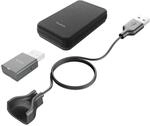 Yealink Portables Zubeh&ouml;r-Kit f&uuml;r WH63/67, Schwarz, mit Verbindungskabel,