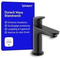 Duravit Wave Standventil (Auslauf H&ouml;he 77 mm), Kaltwasser Waschtischmischer,