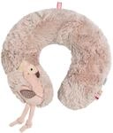 Fehn Nackenst&uuml;tze Flamingo &ndash; Nackenkissen mit Tierapplikation &ndash; Ergonomische