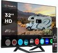 Strong 32'' HD TV SRT32HG4723C, Schwarz | DVB-S2/C/T2, 12V Ideal f&uuml;r Wohnmobile,