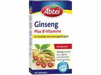 Abtei Ginseng Plus B-Vitamine - hochdosiert - Nahrungsergänzung für...
