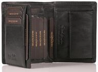 MATADOR Geldtasche Herren Leder #VIGO mit edler Geschenk Box, Elegantes Portmonee