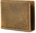 MATADOR Herren Geldb&ouml;rse Leder #Sydney mit edler Geschenk Box, Elegantes RFID
