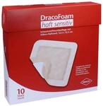 DRACOFOAM Haft sensitiv Schaumst.Wund.12,5x12,5 cm 10 St