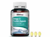 Sovita Omega 3 Fischöl Kapseln, mit hochungesättigten Fettsäuren EPA und DHA,
