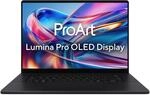 ASUS ProArt P16 H7606WX Laptop | 16" 4K WQXGA+ 16:10 120Hz/0,2ms OLED Touch...