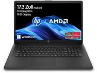 HP Laptop mit 17,3" FHD Display, AMD Ryzen 7 7730U, 16 GB DDR4 RAM, 512 GB SSD, AMD