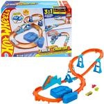 Hot Wheels Track Creator Boosted Jump Speedway Set und Spielzeugauto | Deluxe
