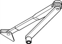 Geze Feststellgest&auml;nge wei&szlig; 9016 Stand. f. TS 1500 GEZE - 101817
